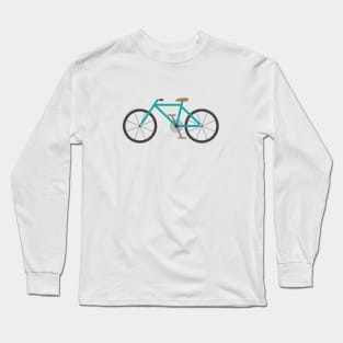 aquamarine  bicycle Long Sleeve T-Shirt